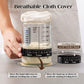 Sourdough Starter Kit,34oz Sourdough Starter Jar Glass with Sourdough Recipes Cookbook.Sourdough Bread Baking Supplies with Ther