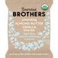 Bearded Brothers Organic Vegan Protein Energy Bars, Almond Butter Vanilla, Gluten Free, 12 Count