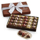 Harry & David Signature Chocolate Truffles Gift Box  24 Assorted Truffles  1 Pound Box