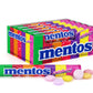 Mentos Chewy Mint Candy Roll, Rainbow, Non Melting, Party, 14 Pieces (Bulk Pack Of 15)