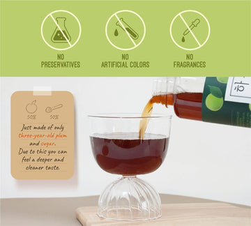 ADDERENITY Pure Korean Handmade Plum Extract Syrup 500ml - All-purpose Maesil for Cooking & Tea - Natural Flavor Enhancer