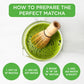 Aiya Authentic Japanese Premium First Harvest Ceremonial Grade Matcha Green Tea Powder - Vegan-Friendly, Zero Sugar, Gluten-Free