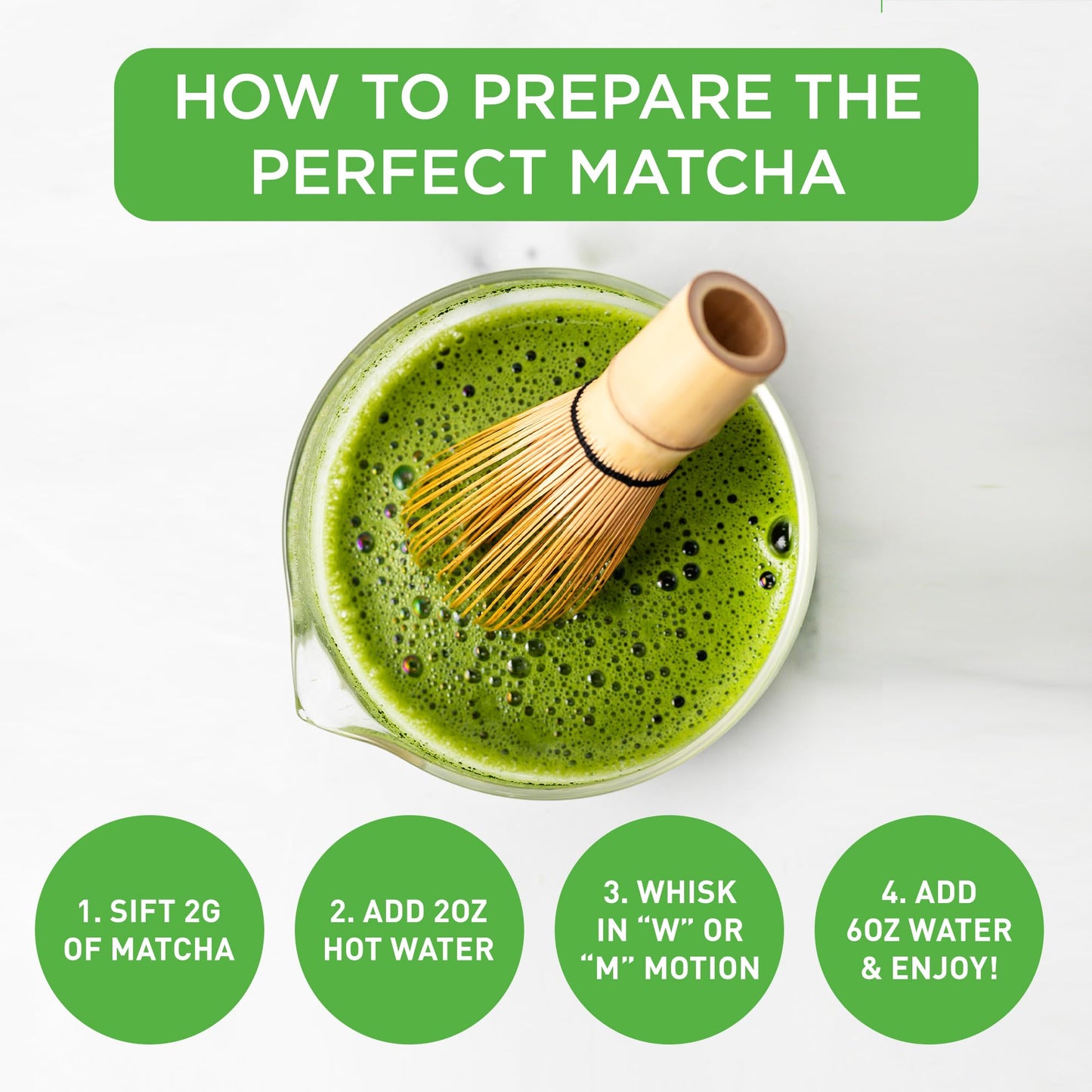 Aiya Certified USDA Japanese Organic Ceremonial Grade Matcha Green Tea Powder - Gluten-Free  Non-GMO - 100g Bag (3.53 oz.)