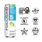 LIFEAID Energy Blend Nootropics Drink | Alpha-GPC, GABA, B-Complex | 12 Fl Oz Can | Clear