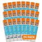 Individually Wrapped Archer Mini Grass-Fed Beef Sticks (24-pack)  Zero Sugar  High Protein Snack - 24 x 0.5 oz Sticks (100% Grass-Fed  Keto  Paleo  Gluten-Free) (LLS protected design Spoon Included)