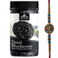 NATURE YARD Blueberry dry fruit With Rakhi Gift For Brother - 250gm + 1 Rakhi - Designer Multi Color Coin Rakhi Gifting Set