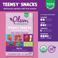 Plum Organics Teensy Snacks Soft Fruit Snacks - Berry With Puffed Quinoa - 0.35 Oz Bags (Pack Of 40) - Organic Toddler Food Frui