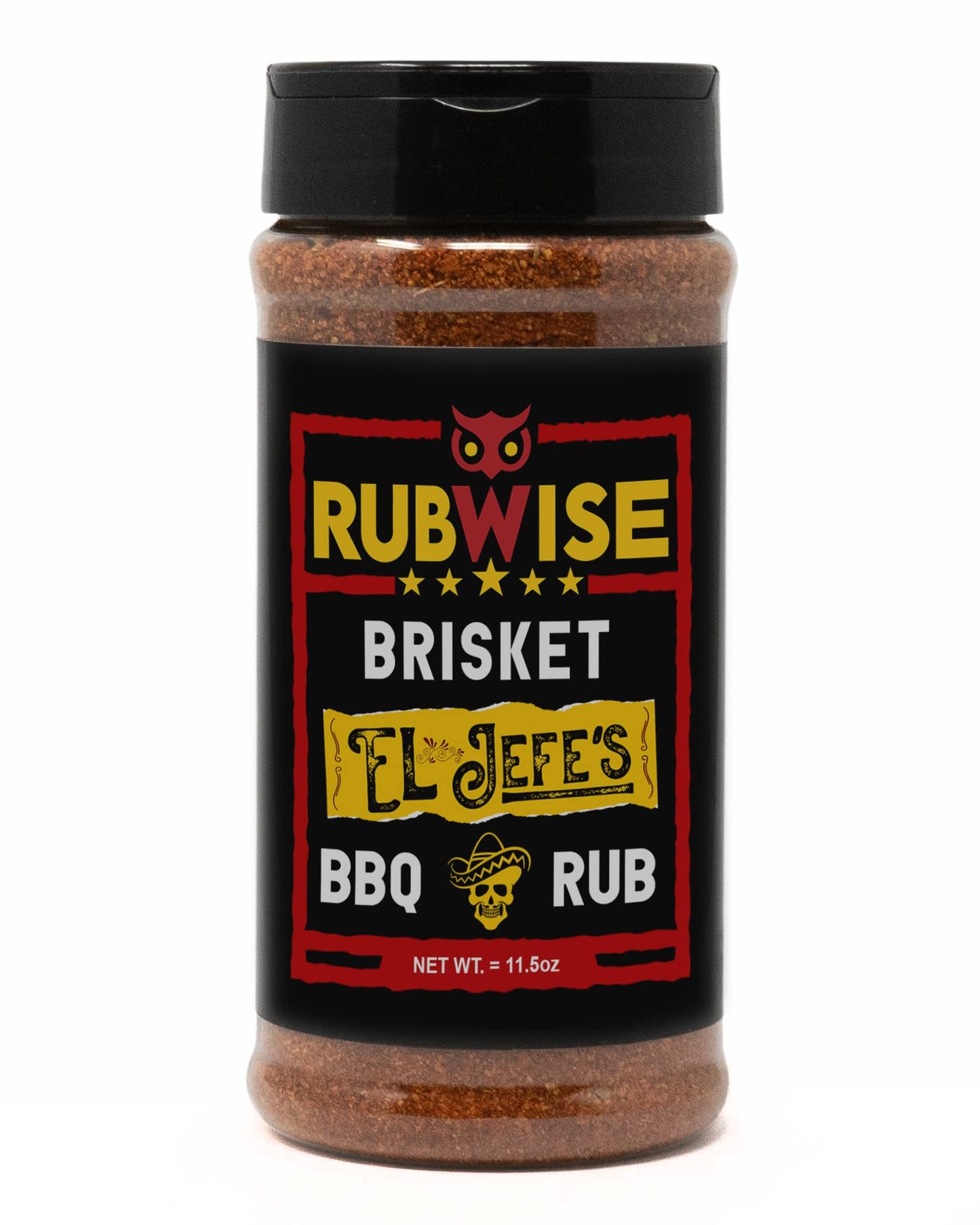 Five Star Seasonings RubWise Texas Style Brisket Rub - Dry BBQ Seasoning for Smoking & Grilling - 11.5oz