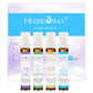Herbromas Aromatherapy Oils Roller Set, Natural Pre-Diluted Essential Oils Roll On With Glass Rollerball, Relaxation Gift For Wo