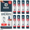Instant Beef Bone Broth Sticks, 8 Count (4.23 oz) - Savory Beef Broth Powder Packets for Cooking, Soups, and Recipes