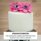 Global Sugar Art Double Anemone Sugar Cake Flowers Pink, 3 Count By Chef Alan Tetreault