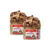 Twisted Dough Protein Cookie Dough, Hazelnut Swirl Flavor, 2 Pack, 100g Protein, Healthy Snacks, Gluten Free Edible Cookie Snack