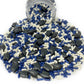 Mystic Sprinkles Graduation Day Sprinkles Mixes (Graduation Day! Navy Blue & White Sprinkle Mix 3.8Oz)