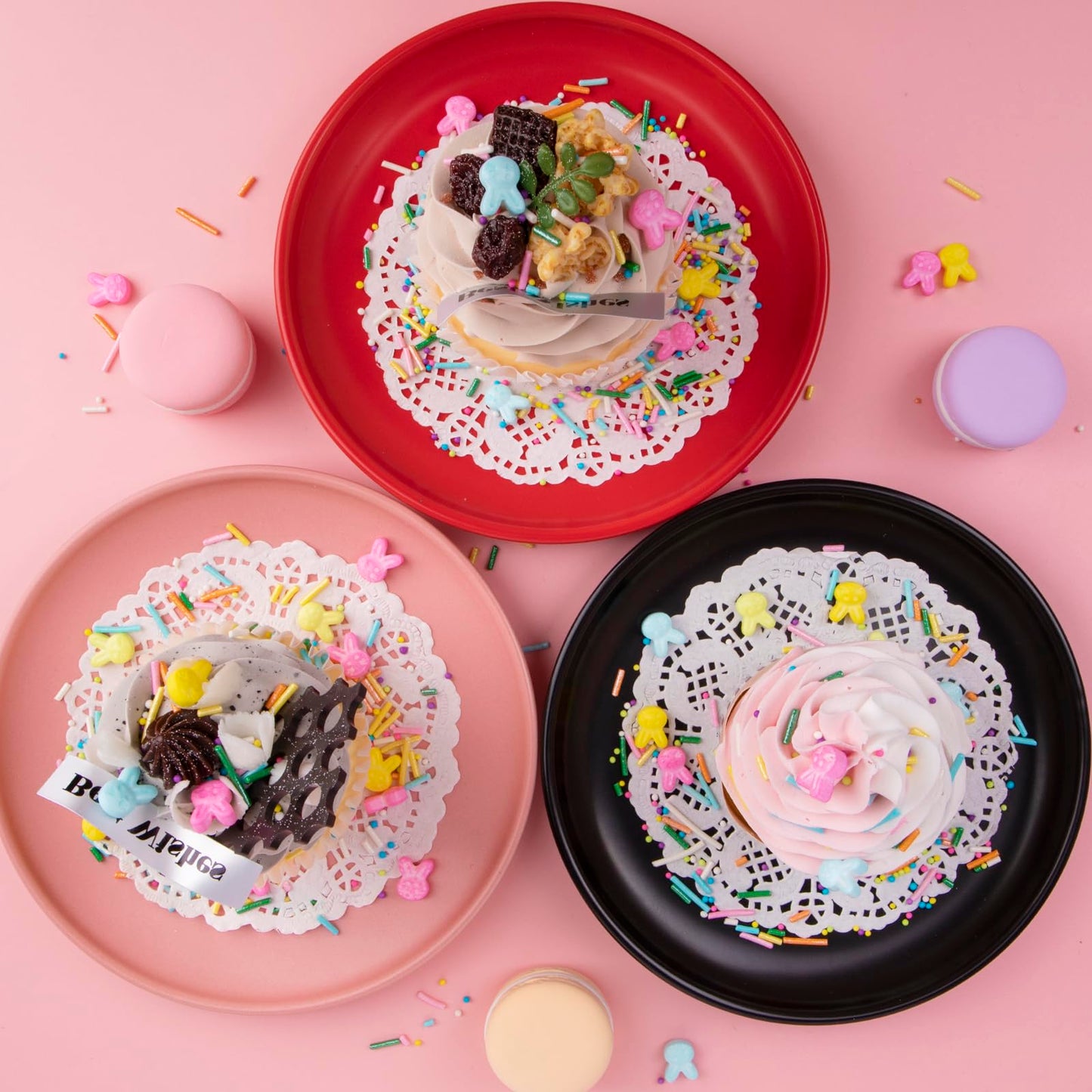 Pastel Sprinkles For Cake Decorating, 3.53Oz Spring Bunny Sprinkle Mix, Edible Easter Sprinkles For Baking, Ice Cream, Cookies,