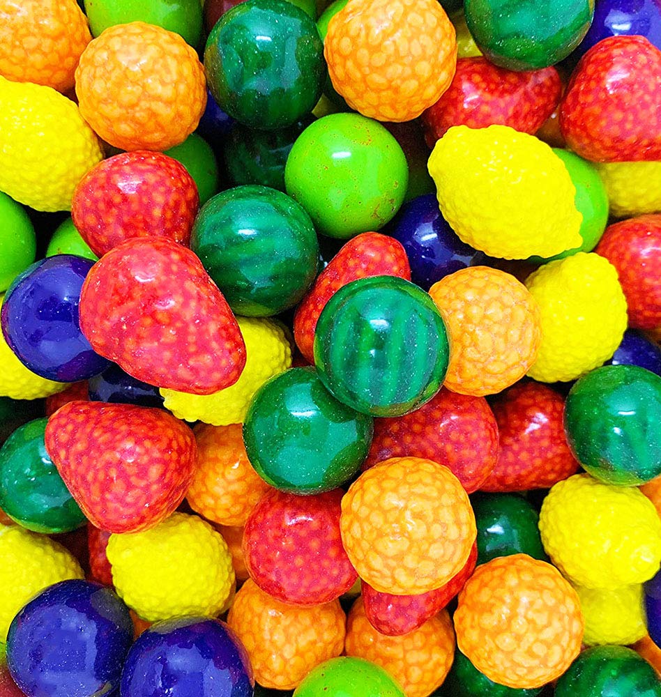Concord Dubble Bubble Seedling Gum Gumballs (Filled), 3Lb