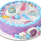 DecoPac Donut Cupcake Rings, Cake Toppers, 24 Pack, Multicolor, Food Safe Plastic Decorations