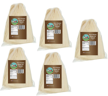 Corn Husks for Tamales, Hojas de Tamal Natural 5 Lbs
