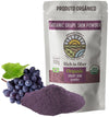Organovita | Organic Grape Skin Powder | Blend In Smoothies, Cakes | High Fiber Content, Made W/Cold-Pressed Natural Ingredients