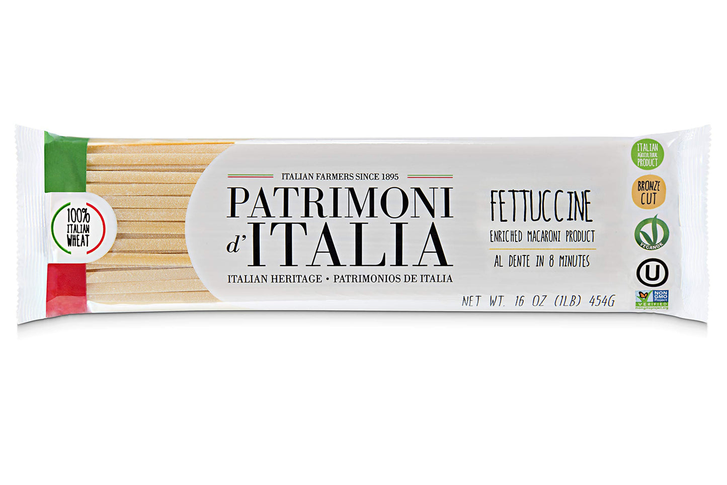 Patrimoni dItalia Fettuccine, 1 Pound (Pack of 20)