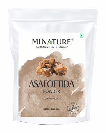 Asafoetida Powder ( Hing)( Asafetida ) By Mi Nature 100% Pure And Natural  227G( 8Oz)(0.5Lb)  Indian Spice For Cooking From Indi