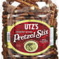 Utz Pretzel Stix – Thick Crunchy Dipping Sticks – 55 oz Barrel – Zero Cholesterol – Model 242