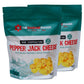 The Sausage Maker High Temp Pepper Jack Cheese, 1/4 inch Diced, 2 Pound (2 x 1lb) for Sausage Making and Grilling