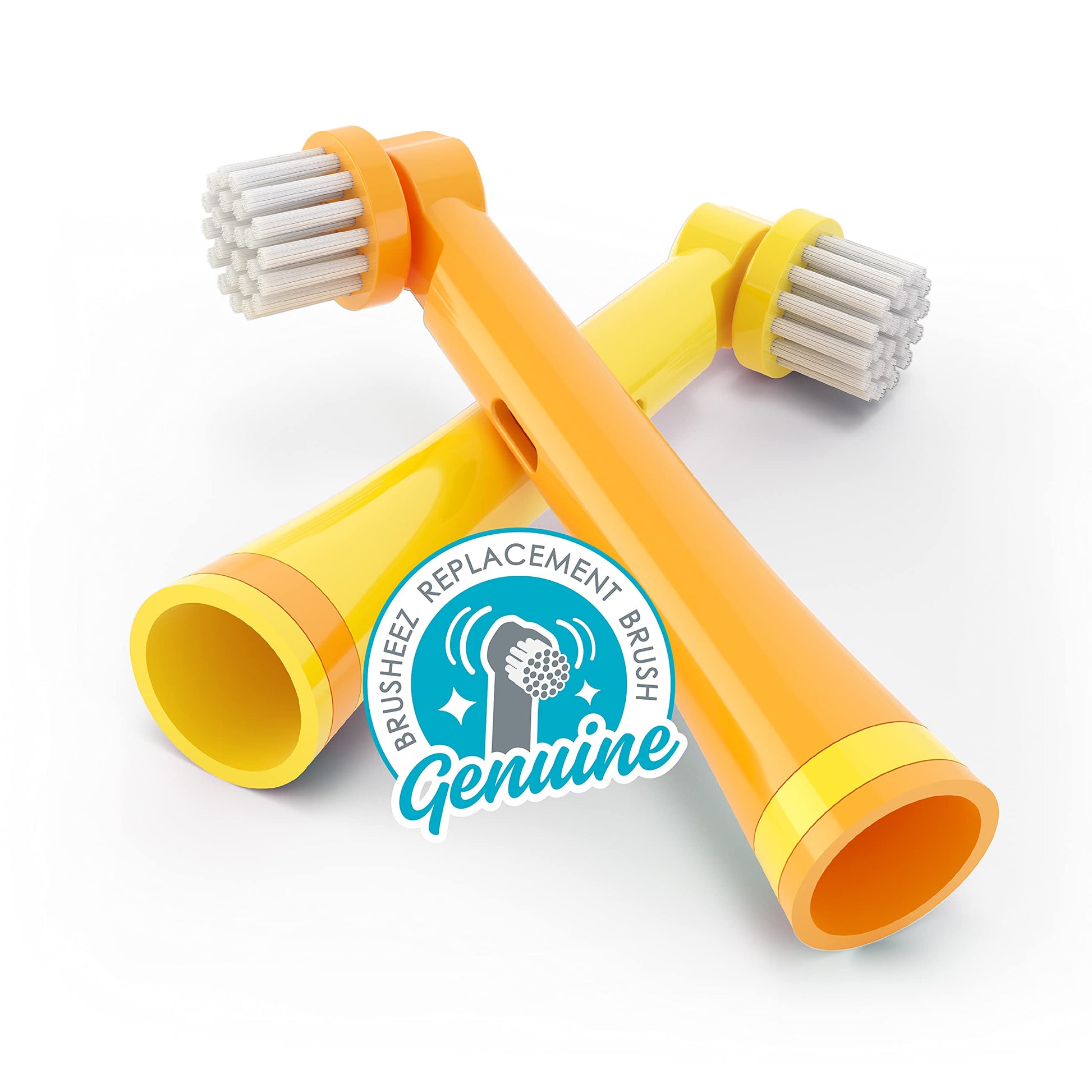Brusheez    Electronic Toothbrush Replacement Brush Heads 2 Pack (Jovie The Giraffe)