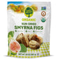 Organic Turkish Dried Figs, No Sugar Added Dried Fruit | Happy Village | 20 Oz Fresh Packed - Unsweetened Unsulfured Fruits - Sun Dry Smyrna Fig