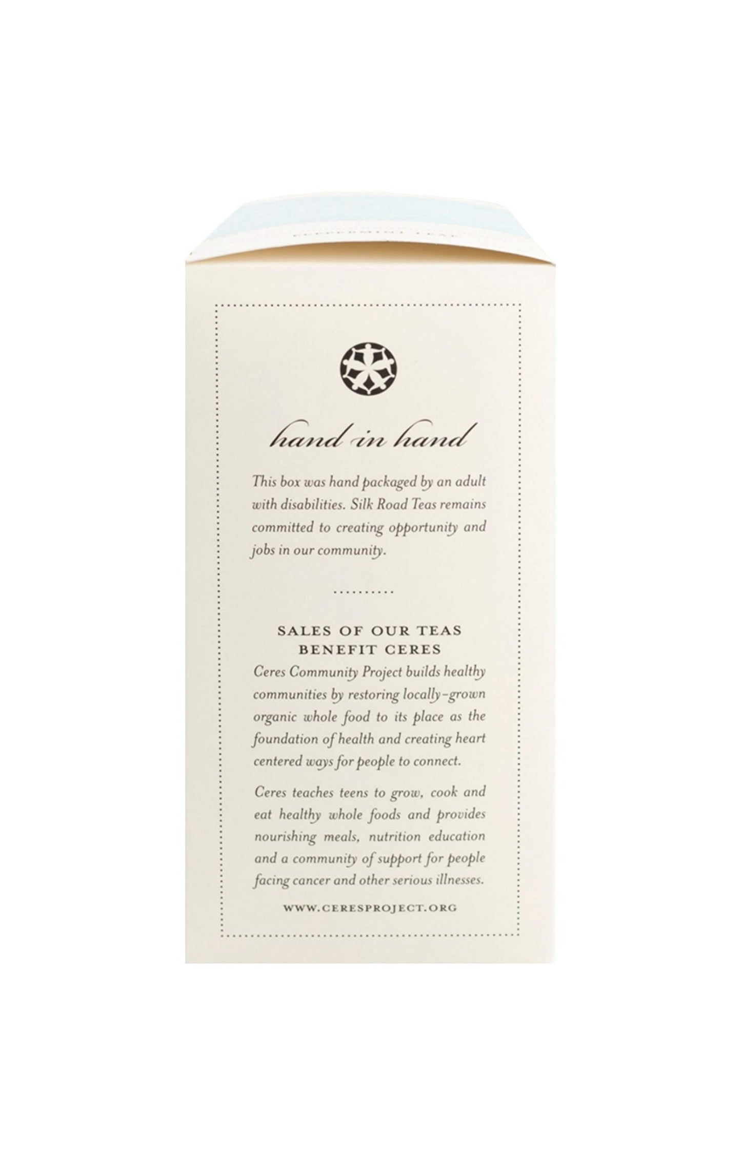 Silk Road Teas Organic Peppermint Leaf Tea, Herbal, Non-Caffeinated, 15 Biodegradable Tea Bags, 1 Count