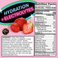 4C Powder Energy Rush Stix, Energy Rush - Strawberry Electrolyte 350 Count, Bulk Buy, Singles Stix, On The Go, Refreshing Water Flavorings, Value Pack