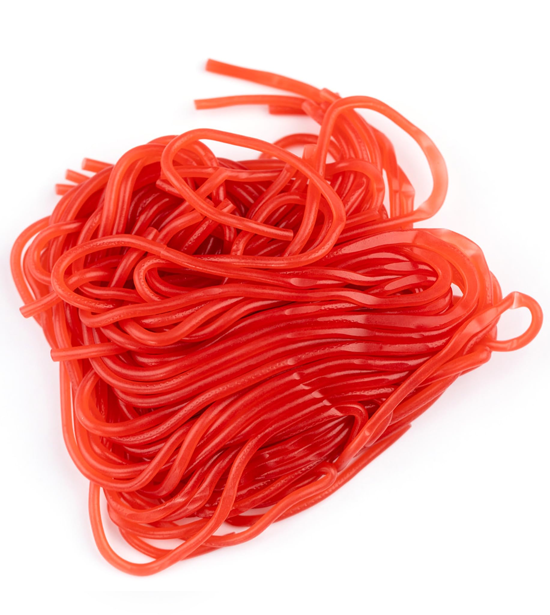 R.U.S. Candy Licorice Laces - Soft & Chewy Strawberry Flavor - 2 lbs Bulk Size