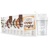 Oats Overnight Chocolate Variety Pack - High Protein Oatmeal Shake - 2.6 oz (Pack of 9) - Gluten Free, Non-GMO, Includes BlenderBottle