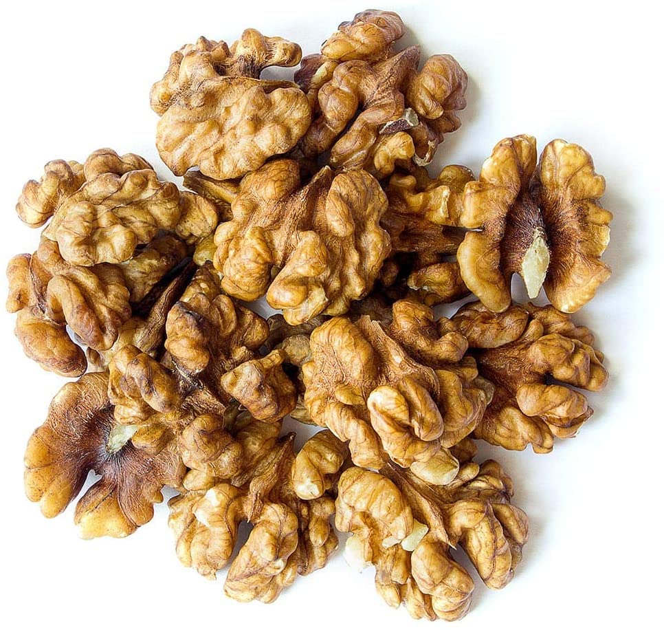 Food To Live - California Walnuts Halves & Pieces, 4 Ounces Raw, Unsalted, Shelled, Vegan, Kosher, Sirtfood, Bulk. Rich In Omega