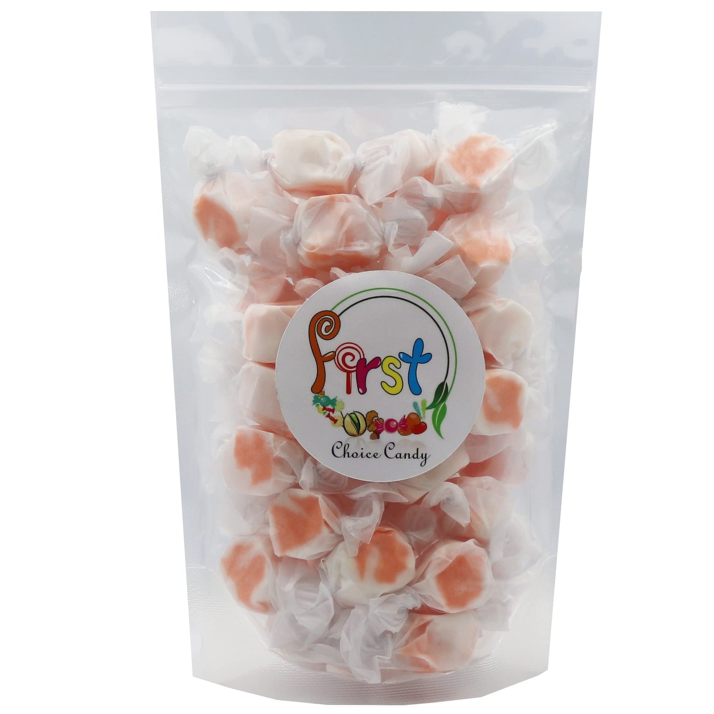 Variety Gourmet Saltwater Taffy (Peaches And Cream, 1 Pound)