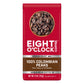 Eight OClock Coffee 100% Colombian Whole Bean Coffee, Medium Roast, 11 Ounce (Pack of 6)