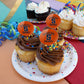Graphics & More Syracuse University Orange Cupcake Picks Toppers Decoration Set Of 6