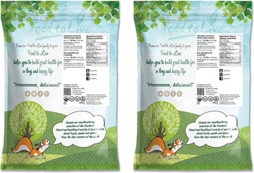 Food to Live Organic Alfalfa Seeds for Sprouting, Non-GMO, Vegan, 20 LB