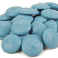 Merckens Coating Wafers, Blue Color, 1 Pound Package, Melting Chocolate