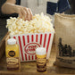 Amish Country Popcorn | 3-2 lb Bags | 6 lb Burlap Variety Set | Medium White - Medium Yellow - Rainbow Popcorn Kernels | Old Fas