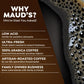 Maud'S Dark Roast Ground Coffee, 1 Bag (20 Oz), 100% Arabica Coffee, 52 Servings