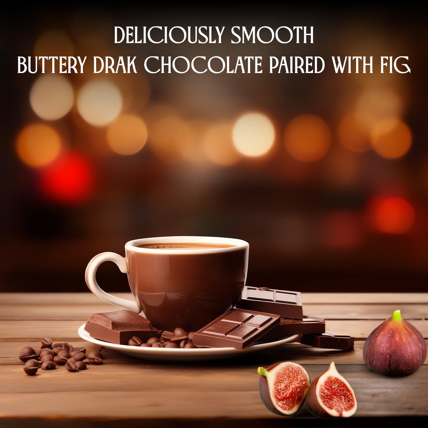Dolce Whole Coffee Beans, Specialty Medium Dark Coffee Beans, Sweet Flavor With Buttery Dark Chocolate & Fig, 12 Oz Bean Bag, Fr