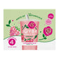 JOYBA Strawberry Rose Bubble Tea, 12 fl. oz. Cups, 4 Pack, Botanicals Infused