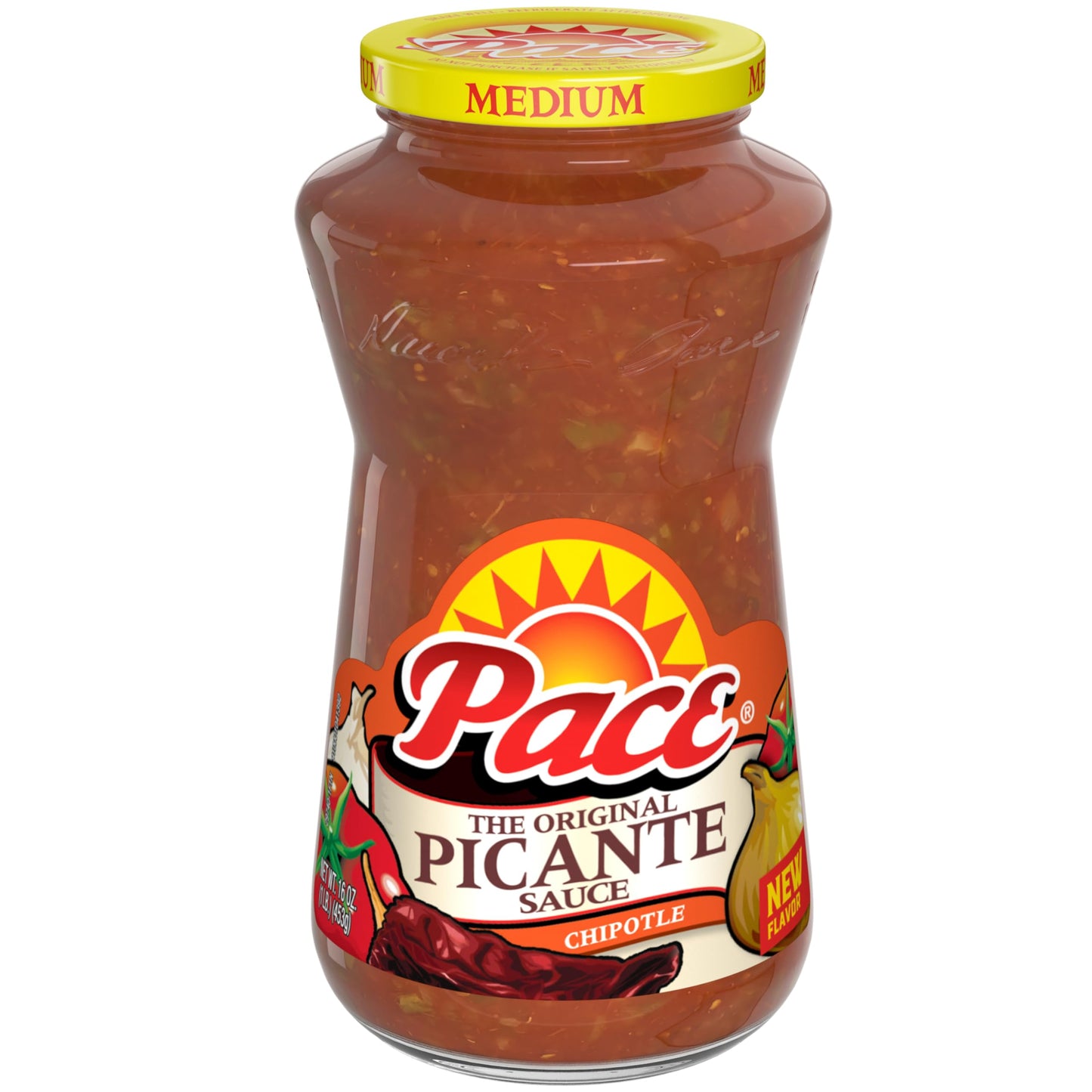 Pace Chipotle Picante Sauce, 16 Oz Jar