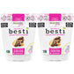 Wholesome Yum Besti Natural Sugar Substitute - Keto Granulated Monk Fruit Sweetener Blend With Allulose (No Erythritol) - Non GMO  Zero Calorie  Zero Carb  Sugar Free  No Aftertaste (12 oz  2 Pack)