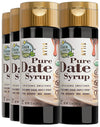 Heaven & Earth 100% Pure Organic Date Syrup, Silan, 12oz (6 Pack) | All Natural Honey Alternative | Low Glycemic Index | Great S
