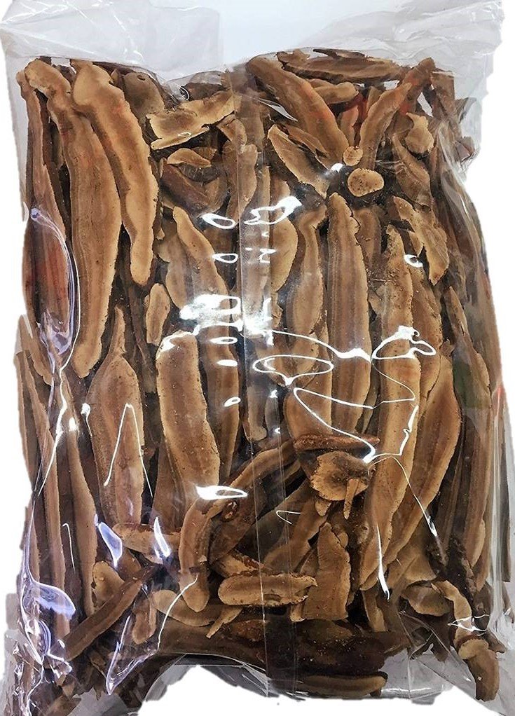 HerbsGreen Dried Red Reishi Mushroom Slices - 16 oz (1 lb) - Top Grade, Natural Herbal dietary product