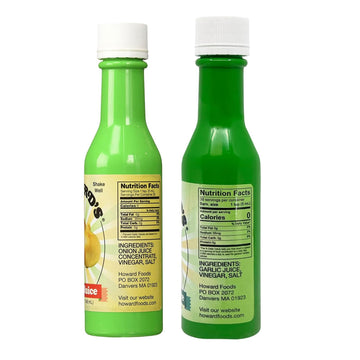 Howards Onion & Garlic Juice Duo Pack, 5 fl oz Each | Pure Liquid Seasoning Set | All-Natural Flavor Enhancers for Cooking, Mari