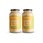 Lemon Herb Ricotta Pasta Sauce | Non-Gmo, Gluten-Free And No-Sugar Added | Fresh Ingredients | 25 Ounce Jars (Pack Of 2)