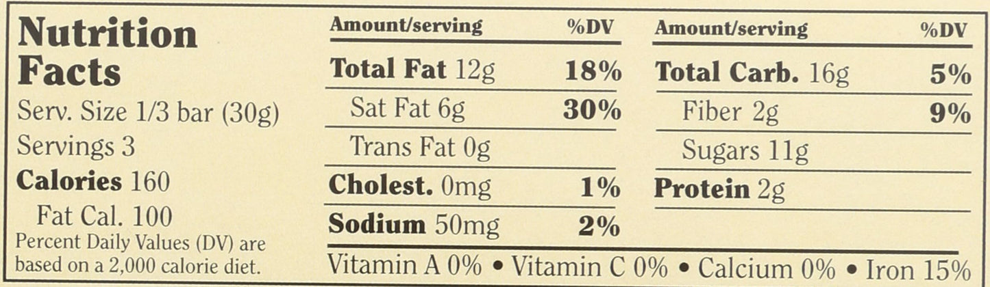 Chocolove Xoxox Bar Almond Toffee Salted, 3.2 Ounce