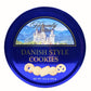 Heavenly Bites Danish Style Butter Cookies In Metal Tin 12 Ounce (12 Pack)
